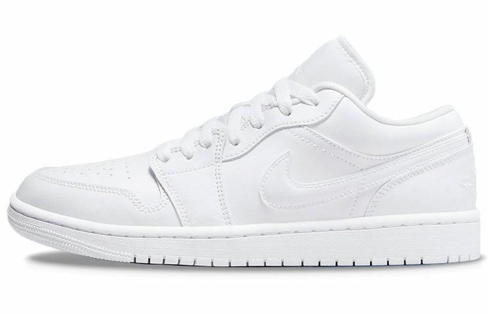 Кроссовки Jordan Air Jordan 1 Low "Triple White" (Женская размерная сетка)
