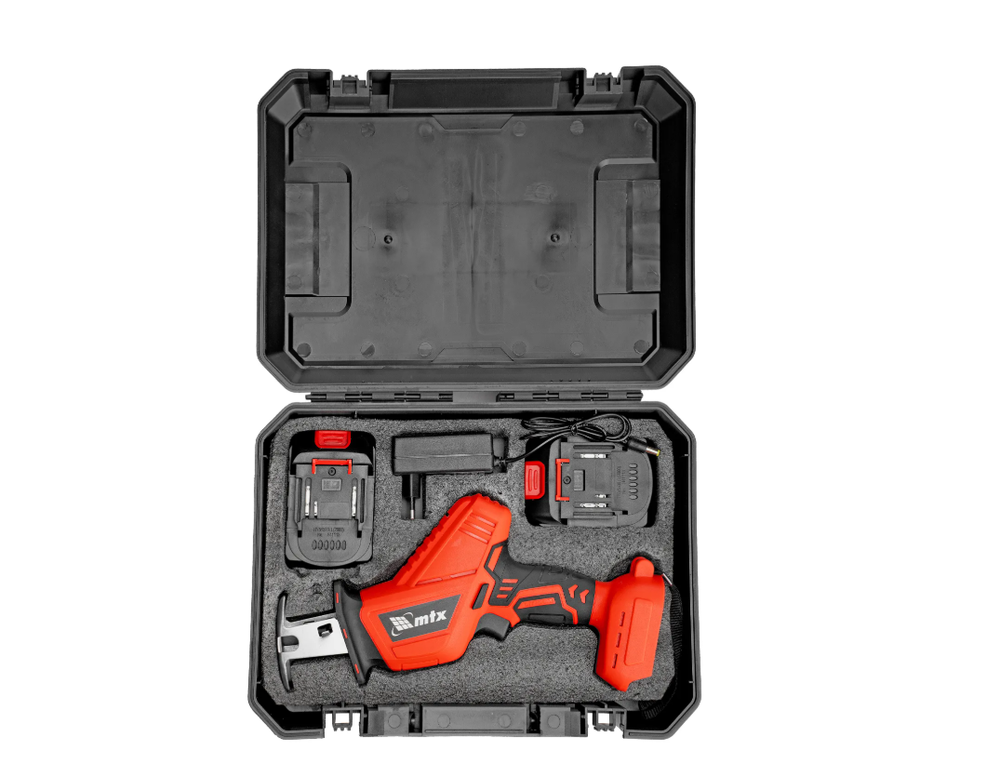 Пила сабельная аккумуляторная RС-80, Li-Ion, 20 В MTX 28812