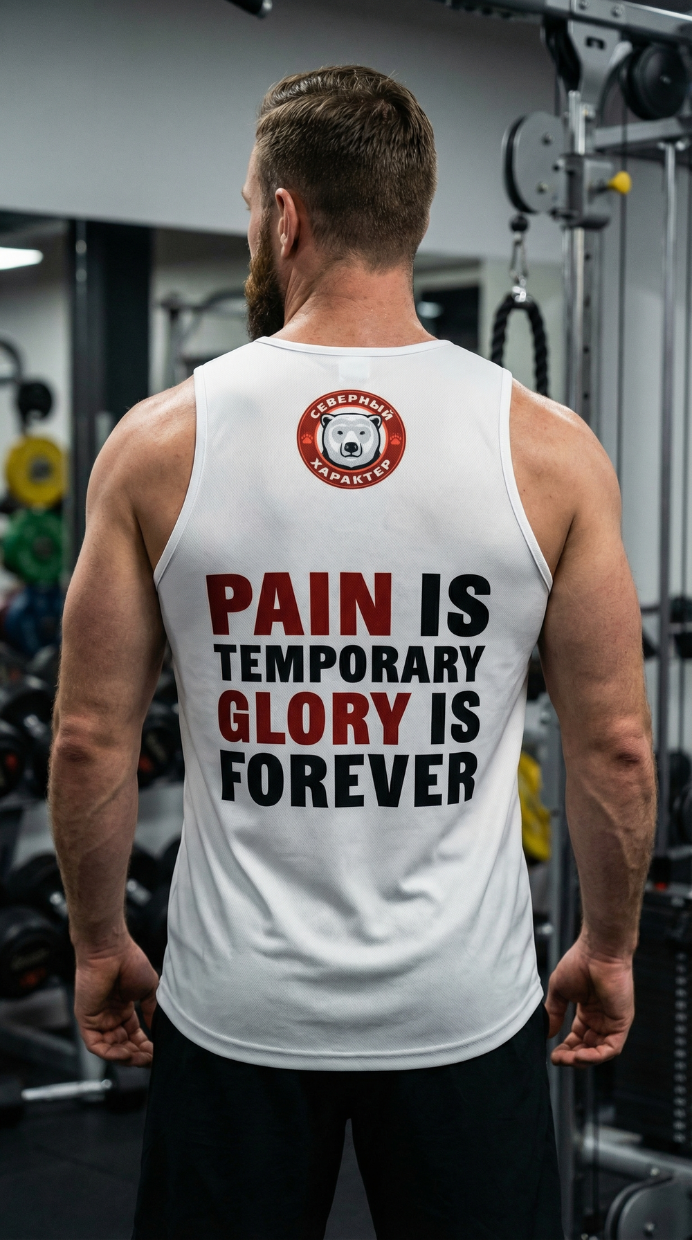 Спортивная майка "Северный Характер"