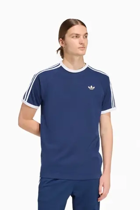 Футболка adidas Originals 3-Stripes - темно-синий
