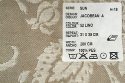 Жаккард Sun Jacobean (Сан Джакабиэн) A 52 Lino