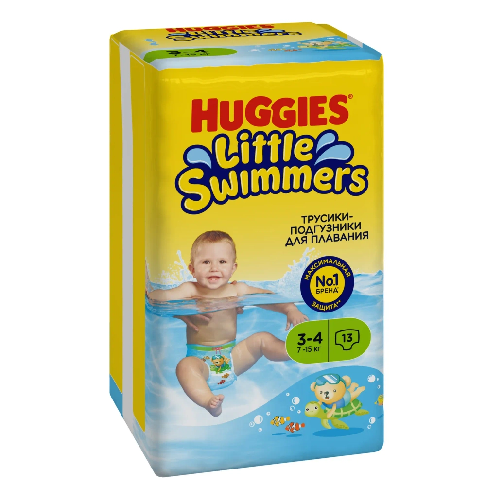 Трусики Huggies Little Swimmers для плавания 3 (7-15кг) 13 шт.