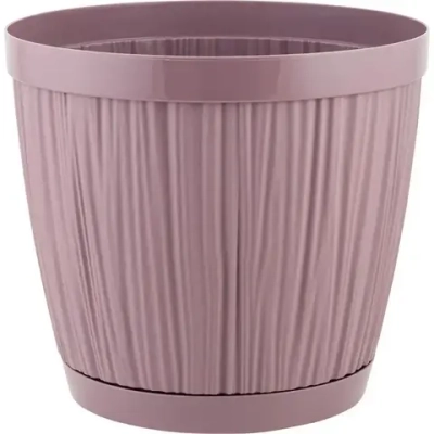 Горшок для цветов InGreen BARCELONA 6,5л, D240мм Морозная слива