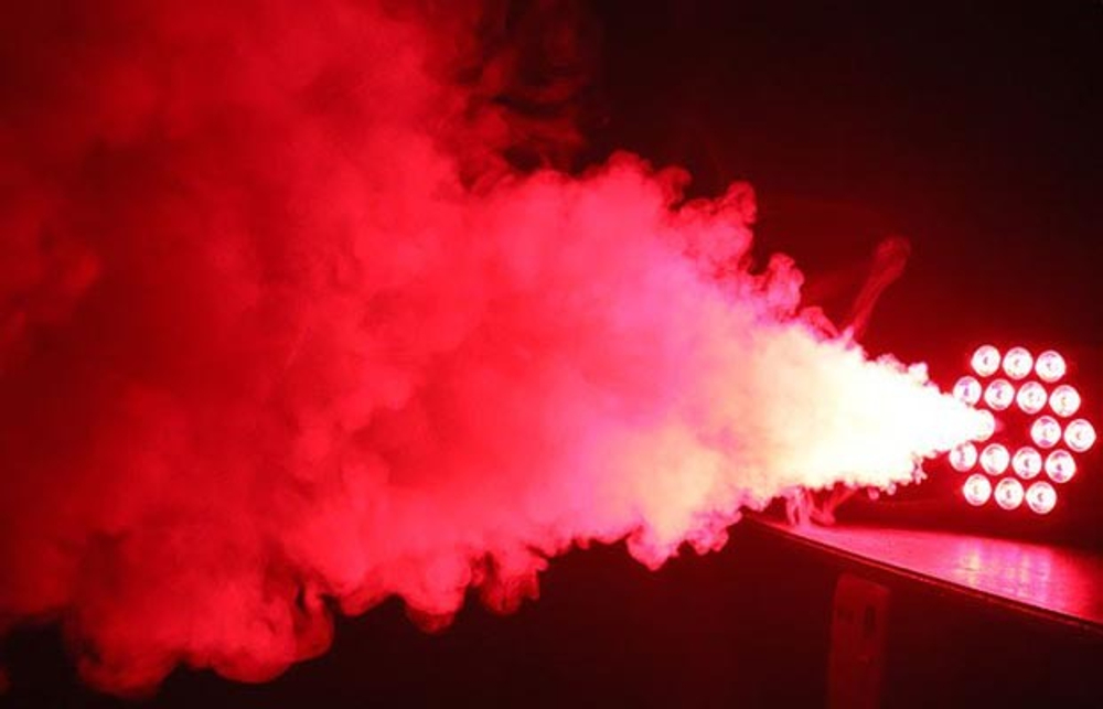 Генератор дыма 500W с RGBW подсветкой и эффектом стробоскопа