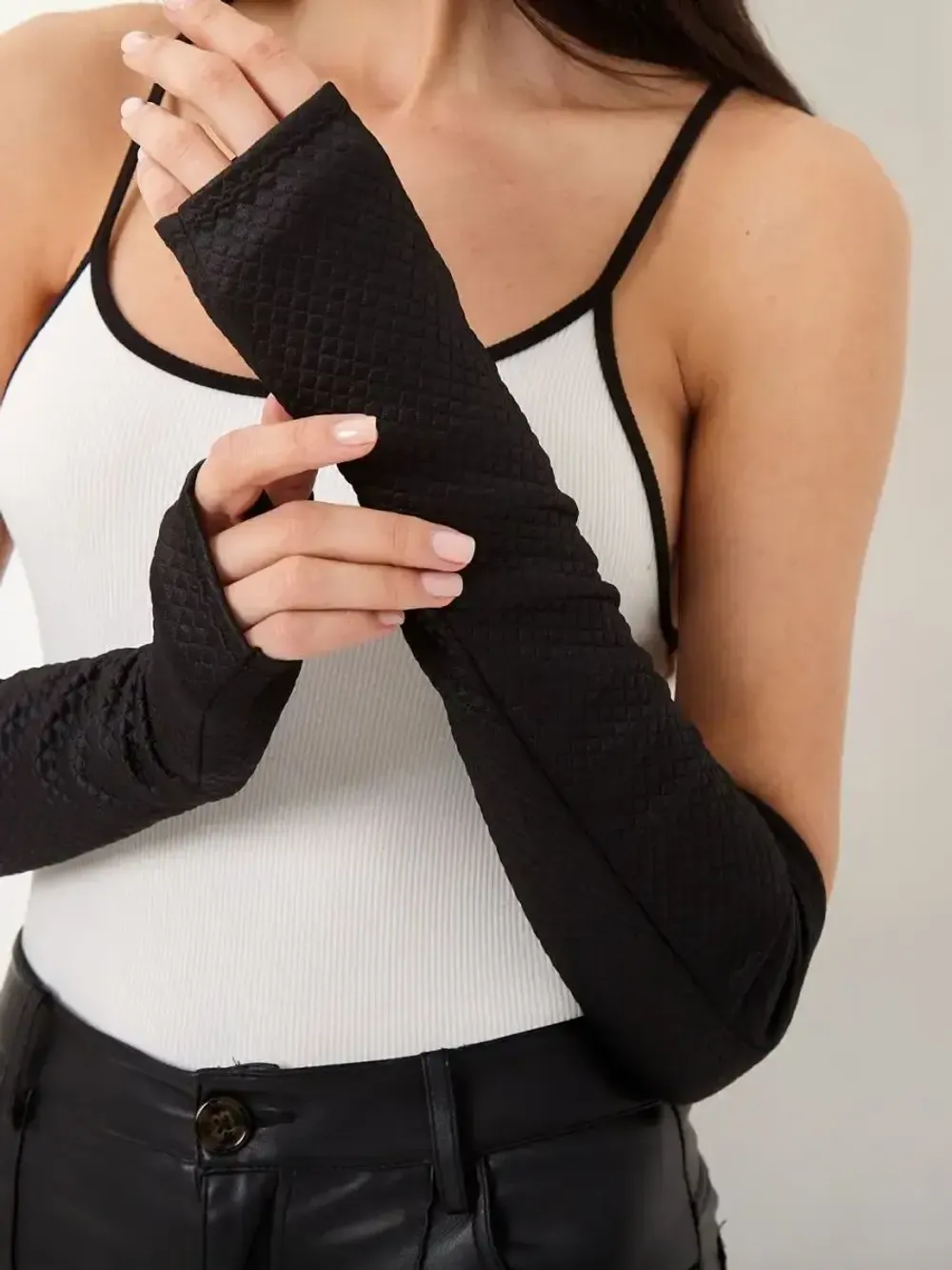 Перчатки трикотажные