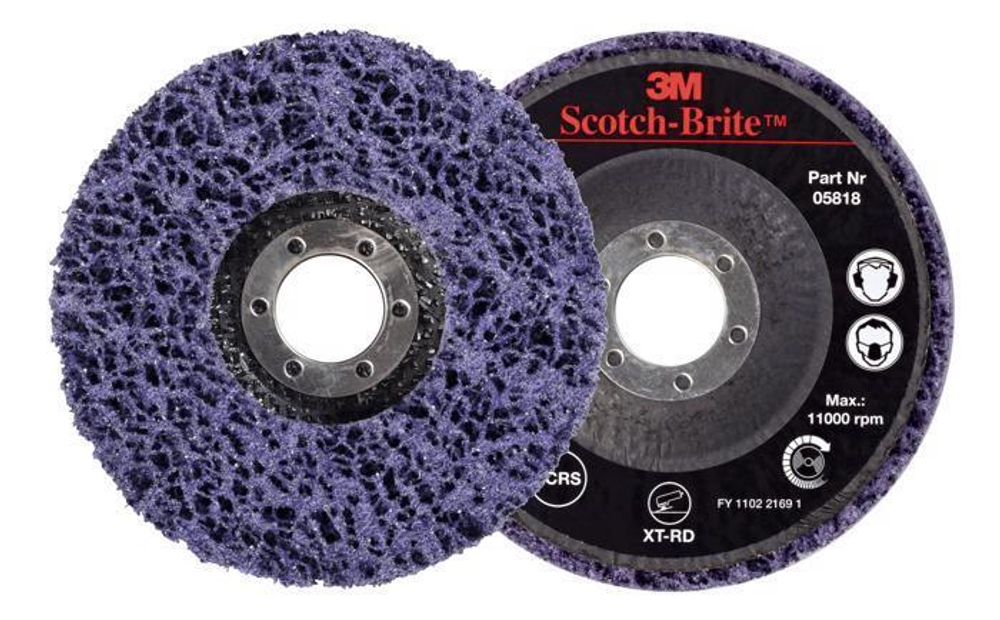 3M™Scotch-Brite™ Clean and Strip Pro XO-RD, Круг Абразивный, S XCRS, 115 x 22 мм, 51889