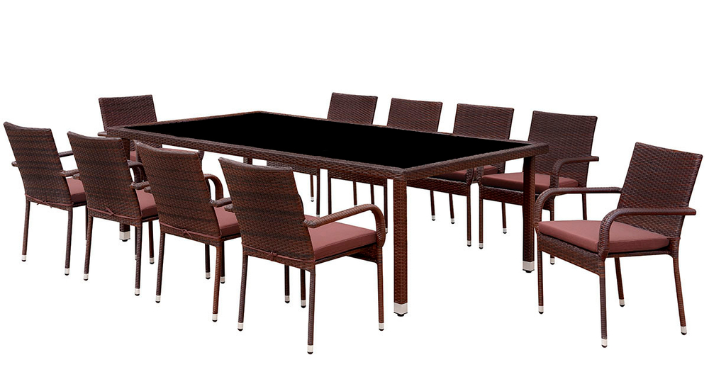 Обеденная группа из искусственного ротанга СОЧИ «SOCHI»