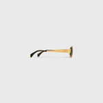 CELINE sunglasses Triomphe Metal GOLD / GREEN