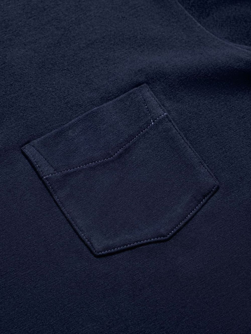 Футболка Hardlunch с карманом темно-синяя