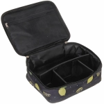 Косметичка-органайзер «Classic style», цвет черный, 18*23*8см (несессер)