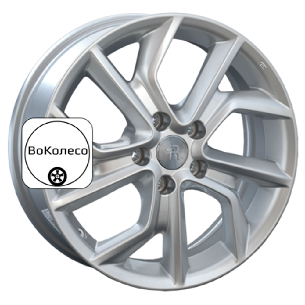 6,5x17/5x114,3 ET46 D67,1 MI98 Sil (конус, C570) Replay