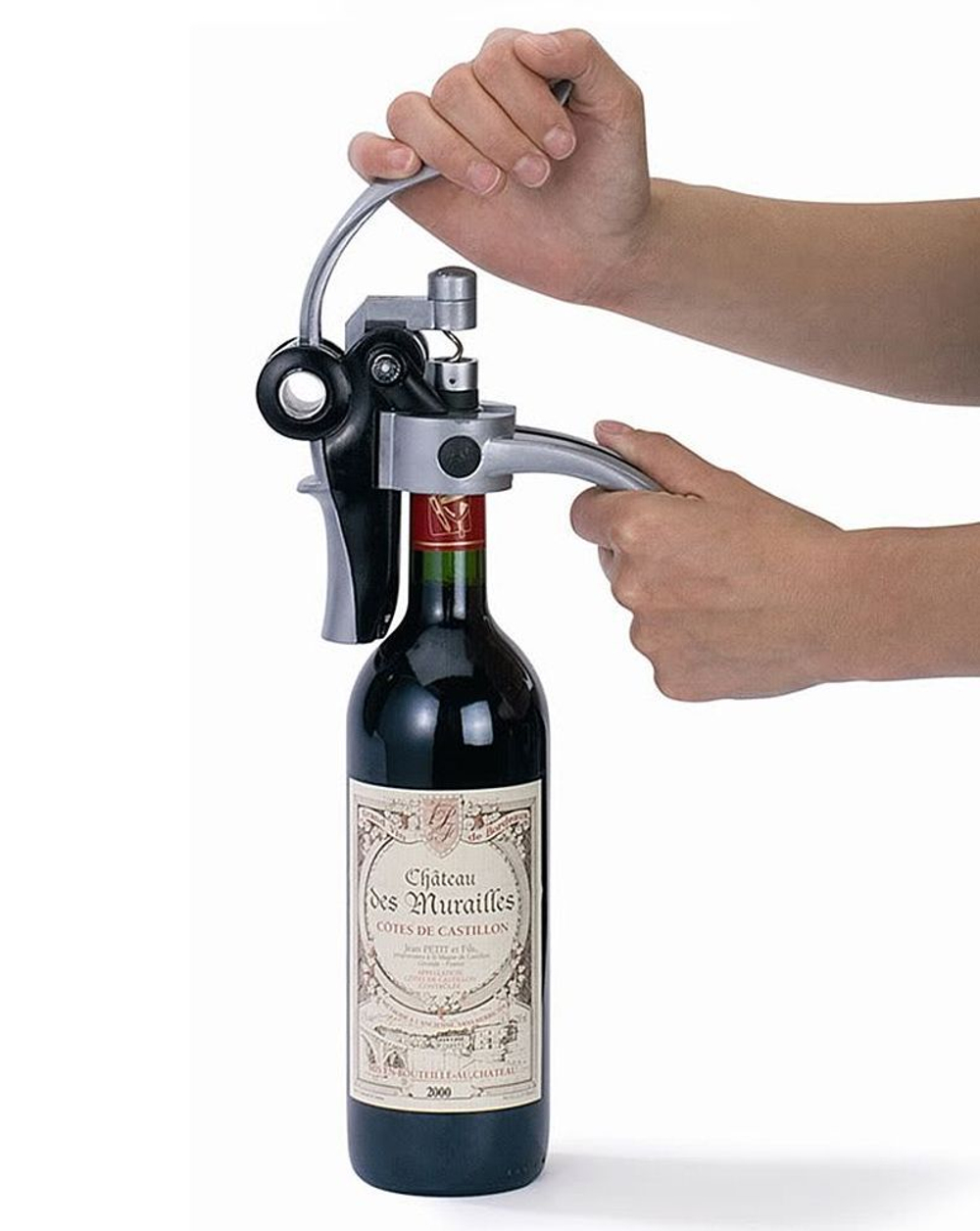 Штопор для вина Peugeot Baltaz черный Франция открытие