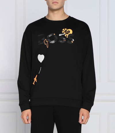 тощие salbo lotus BOSS GREEN - черный(50476388)