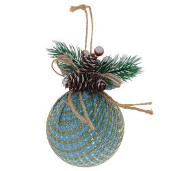 GAEM Набор из 3шт Украшение новогоднее "Шар", D 7.5 см, L23,5 W8 H11,5 см