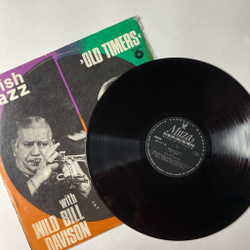 Винтажная виниловая пластинка LP Old Timers With Wild Bill Davison (Польша 1979)