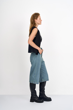 Джинсовые шорты женские бермуды WOMAN BERMUDA SHORTS GREEN