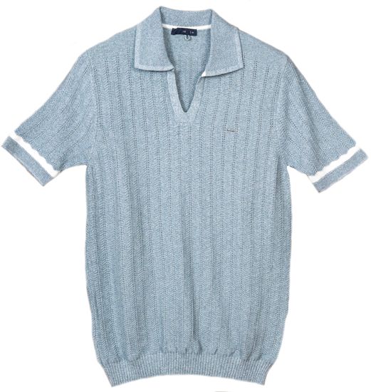 Футболка Поло из хлопка и льна MeleCL (Турция). Р-ры 46-52