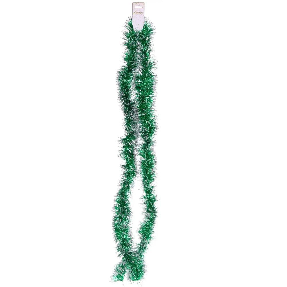 Мишура «Восточный шик» 2 м 9 см, Зеленый