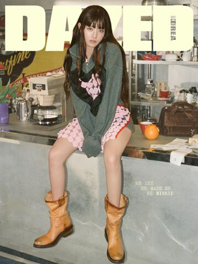 публикация DAZED - 2026.02 MINNIE C Type