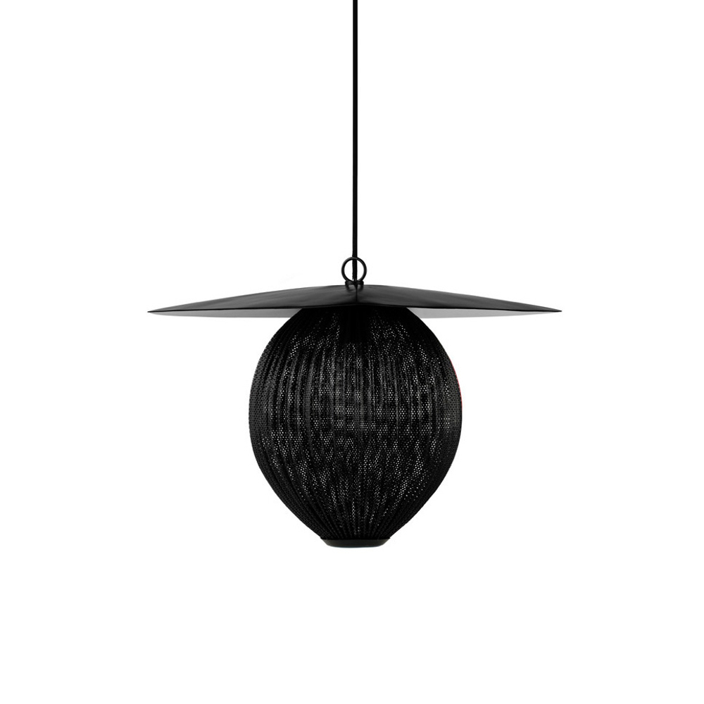 Pendant design lamp  Satellite by Gubi L (Black)