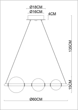Подвесная люстра Arte Lamp