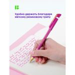 Ручка шариковая Berlingo "xGold" розовая, 0,7мм, игольчатый стержень, грип, 1шт