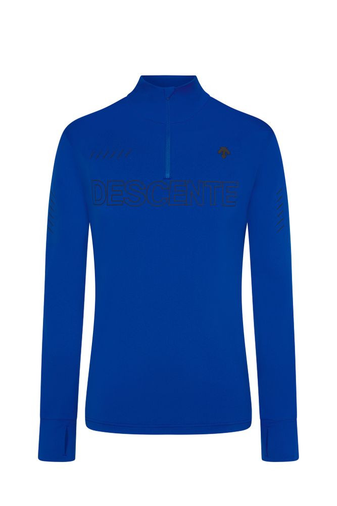 DESCENTE Пуловер унисекс D12DWMSGB28 1/4 Zip, Konpeki Blue