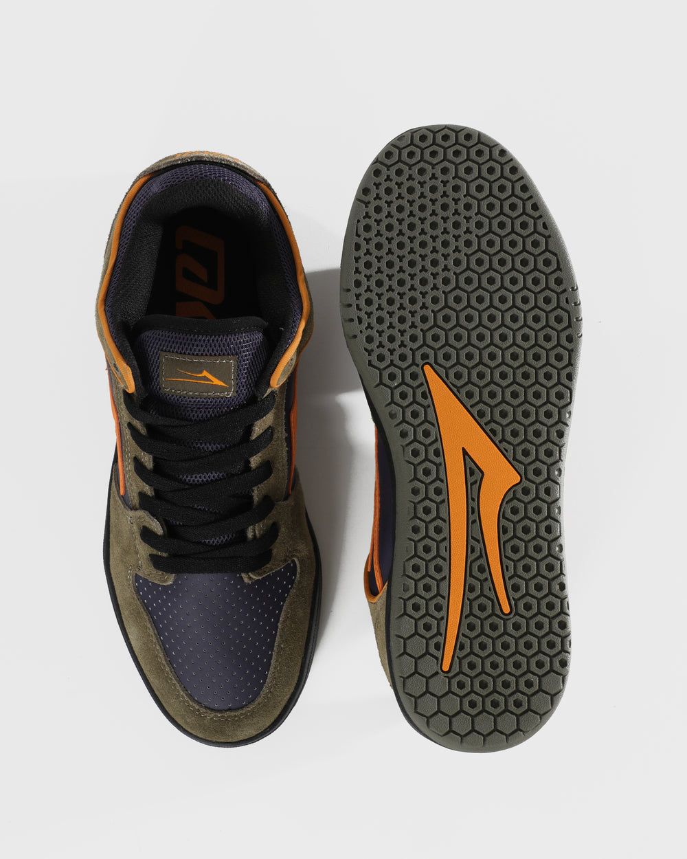 Кеды Lakai Telford Low Ivy Graystone Orange