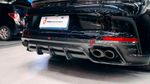 Карбоновые губа переднего бампера и диффузор заднего бампера для PORSCHE PANAMERA 976 2024+