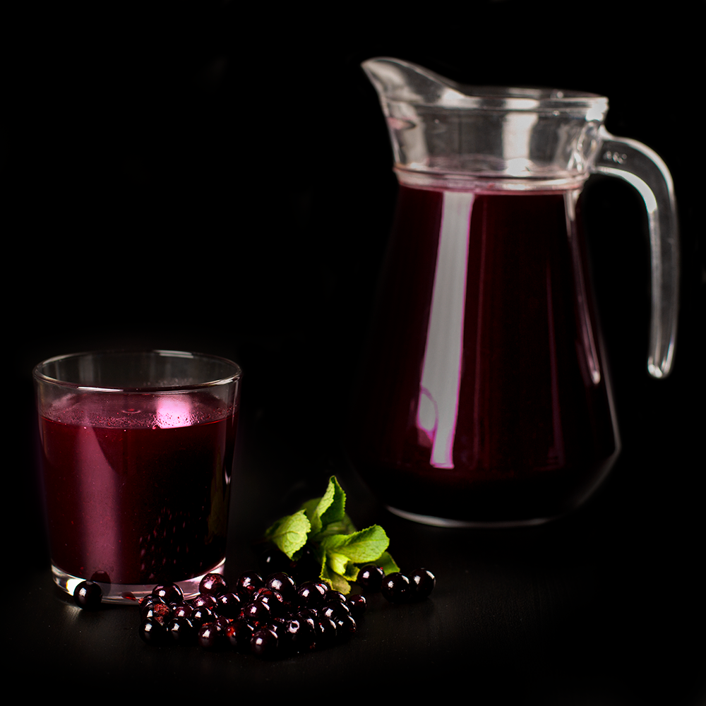 Морс из черной смородины