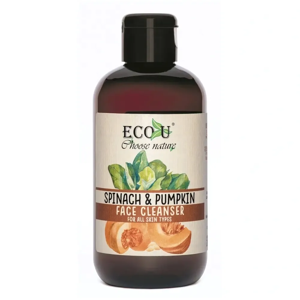Гель для умывания ECOU Pumpkin&amp;Spinach для всех типов кожи тыква и шпинат 200мл