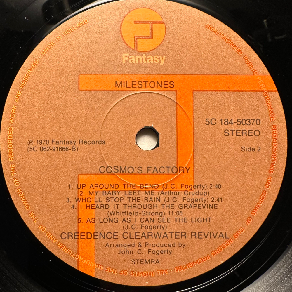 Creedence - Cosmo's Factory / Willy And The Poor Boys 2LP (Голландия)