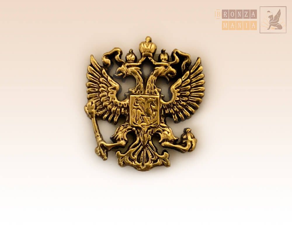 магнит Герб России 2х2 см