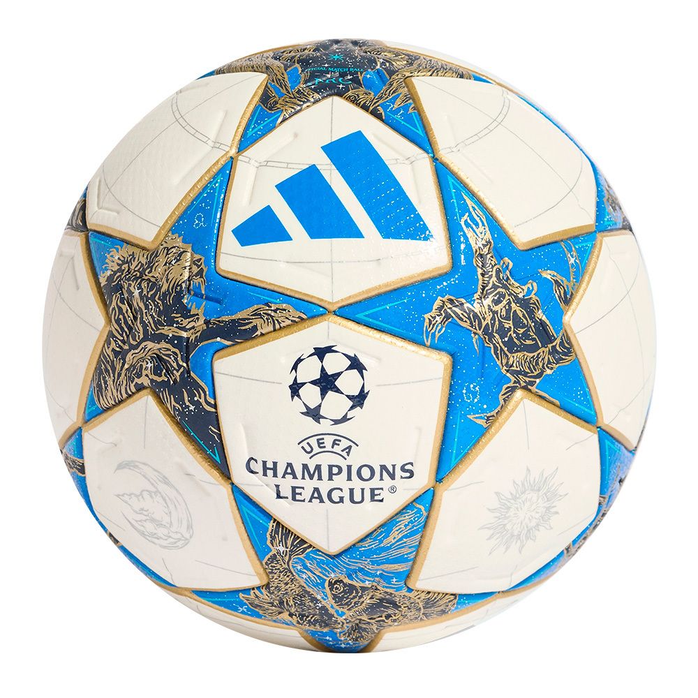 Мяч футб. ADIDAS UCL PRO JD0188,р.5, 32п, FIFA Quality PRO, ПУ, термосш, бело-синий
