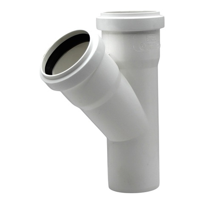 Тройник канализационный PRO AQUA STILTE 50x50/45°