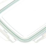 Контейнер пищевой пластик, 0.4,0.8,1.4 л, 3 шт, фисташ, Idea, Фреш, М 1426