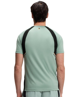 Мужская теннисная футболка BOSS TOC Spin - open green