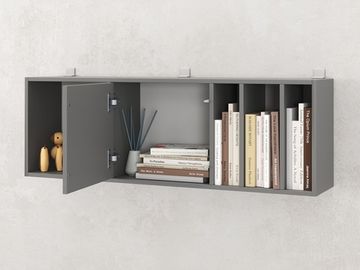 Шкаф навесной ГРАНД-ЛАВОРО-9 /1200*400*253/ белый / белый