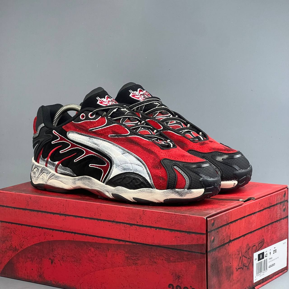 Кроссовки PumaxAsapRocky #276 (красн.)
