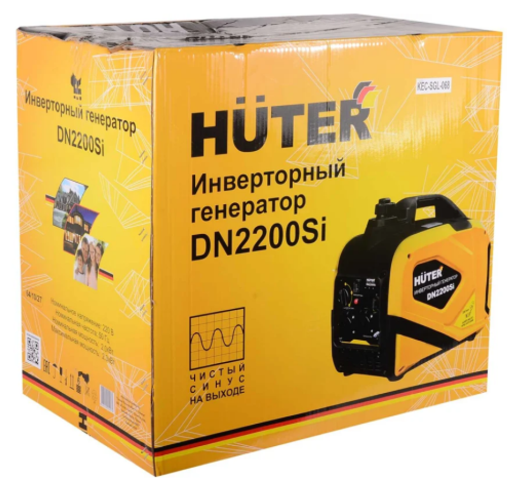 Генератор инверторный Huter DN2200Si
