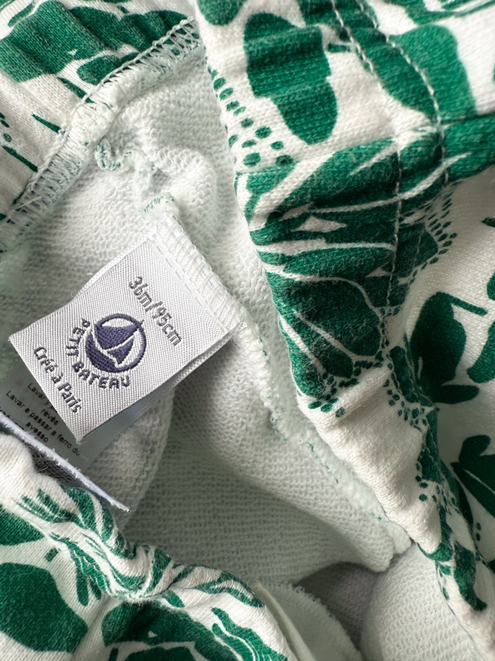 Хлопковые брюки Petit Bateau, 98