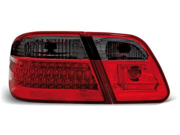 Задние фонари Mercedes E W210 red smoke led