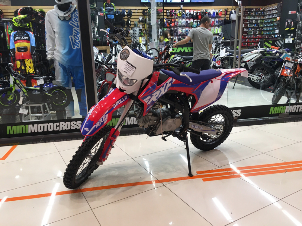 Питбайк Apollo RXF Freeride 150 X-LE 17/14 2020 Красный