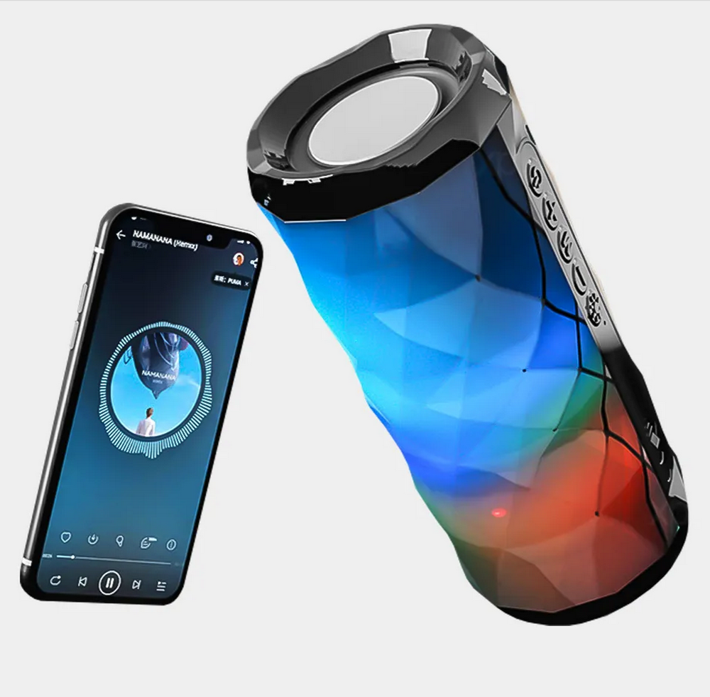 Беспроводная колонка TG-167 (5W/TF/USB/FM/LEDflashingLighht)