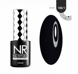 NR Гель-лак Classik Vamp 100_1 - Черный, 10 мл