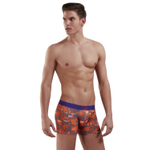 Яркие трусы-боксеры с принтом Doreanse Traveler (Размер: S) (Цвет: оранжевый)