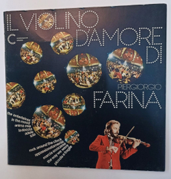 Винтажная виниловая пластинка LP Violino DAmore Di Piergiorgio Farina (Italy 1974)