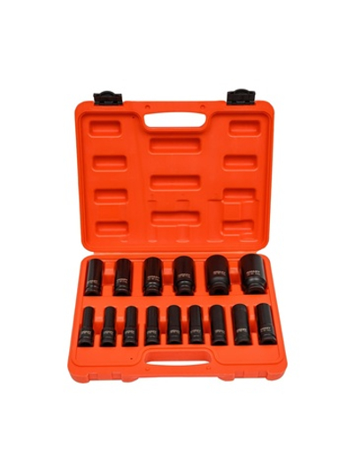 Набор ударных удлиненных головок 10-32 мм, 1/2DR, 15 шт. Gigant G-11325