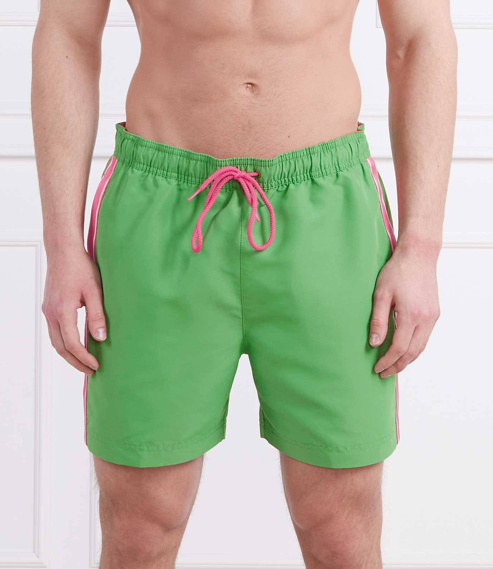 Шорты для плавания Tommy Hilfiger - зеленый(UM0UM02757)