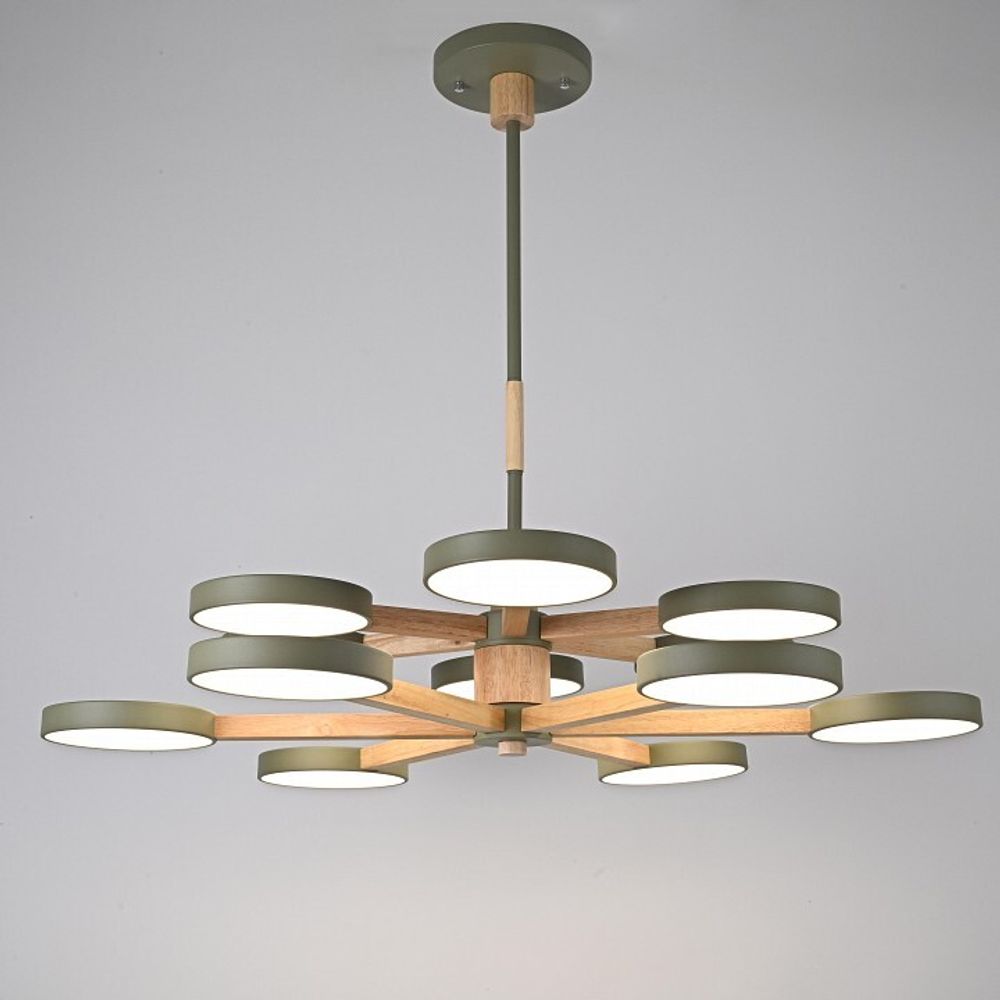 Люстра на штанге Imperiumloft TURNA Khaki TURNA-DBL01